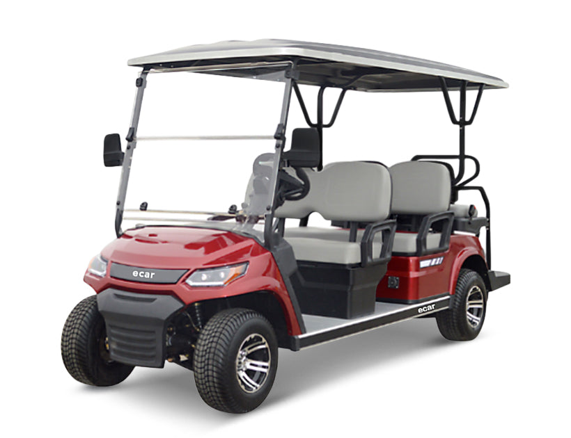 ECAR LT-A827.4+2 - 6 Seaters Golf Cart with Rear Seats