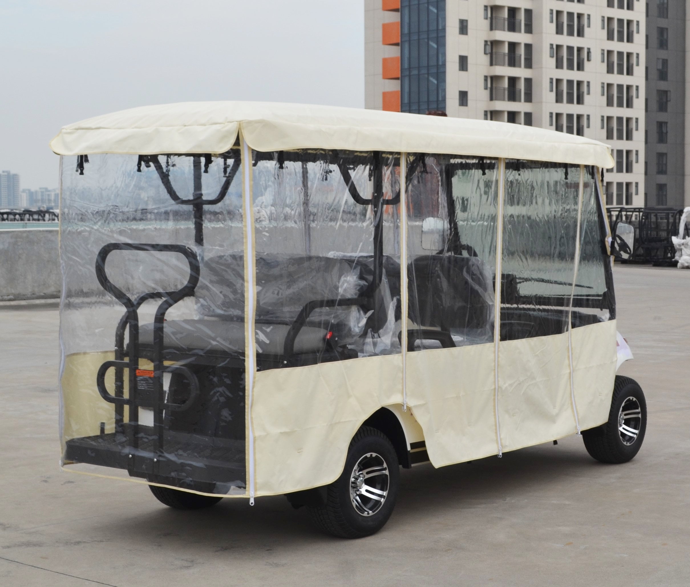 ECAR LT-A827.4+2 - 6 Seaters Golf Cart with Rear Seats