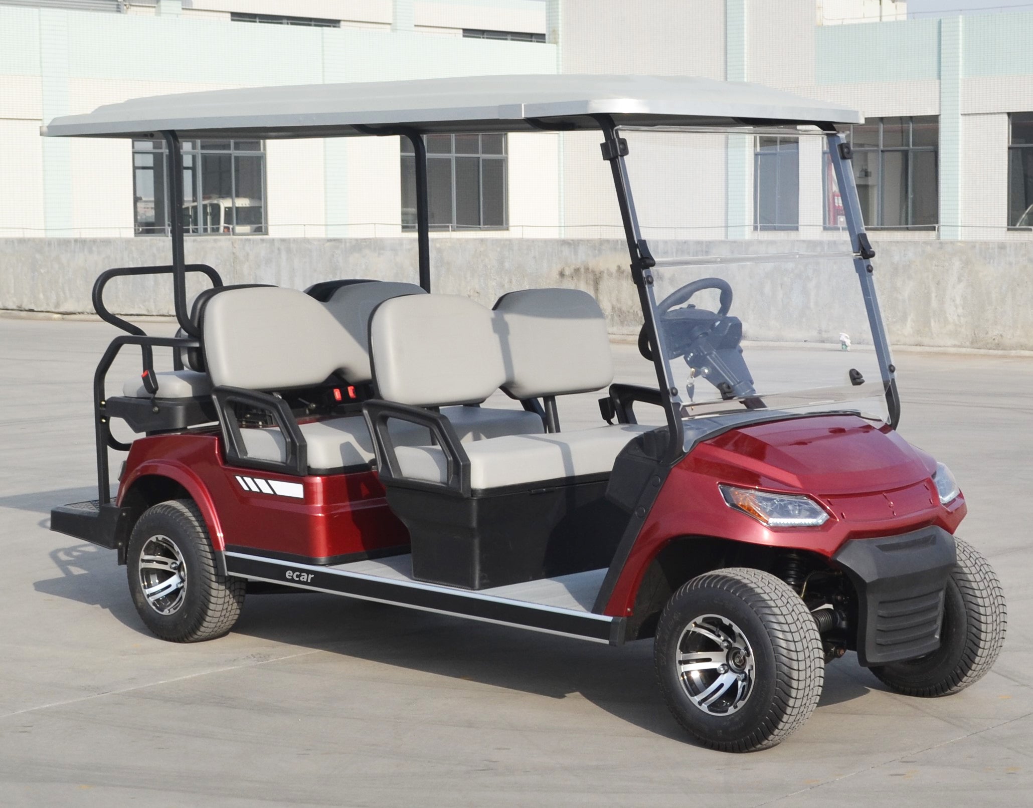 ECAR LT-A827.4+2 - 6 Seaters Golf Cart with Rear Seats