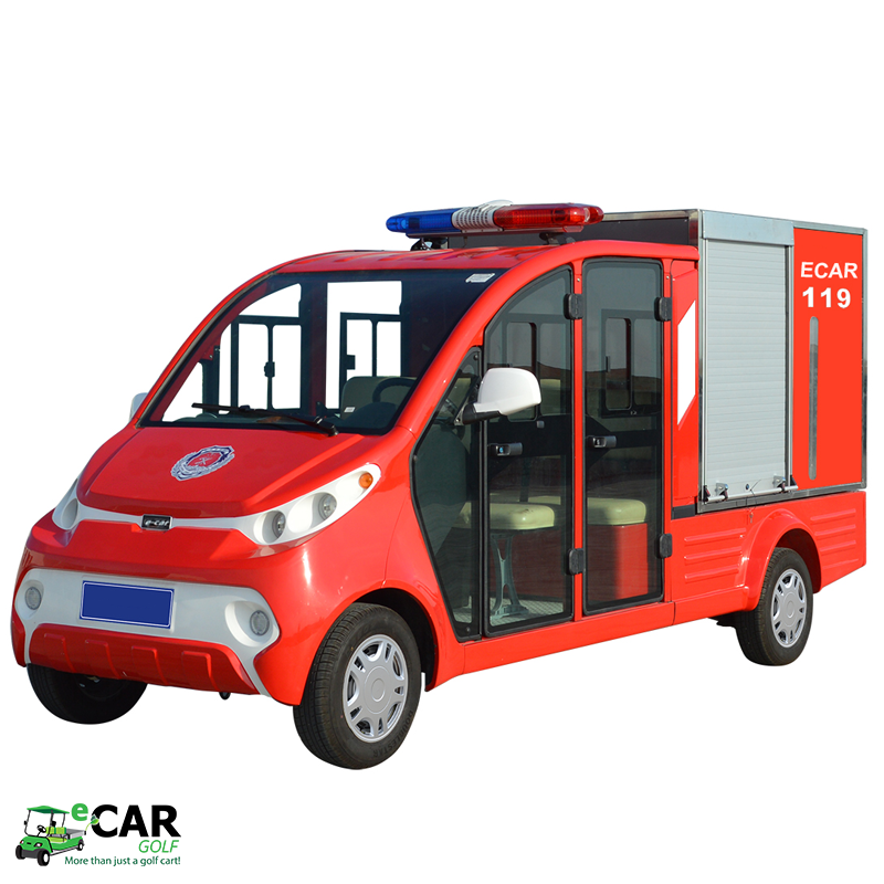 ECAR LT-S4.XF - 4 Seat Firefighter Cart (72V)