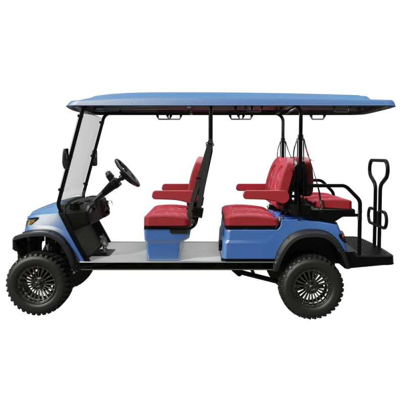 Ecar Magnum 4+2G Lifted 6 Seat Golf Cart - Image 3
