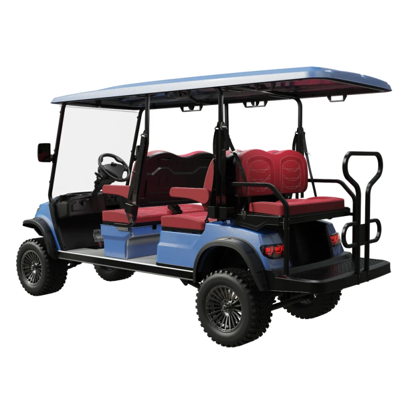 Ecar Magnum 4+2G Lifted 6 Seat Golf Cart - Image 4