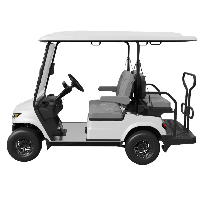 Ecar Magnum 2+2 4 Seat Golf Cart Side