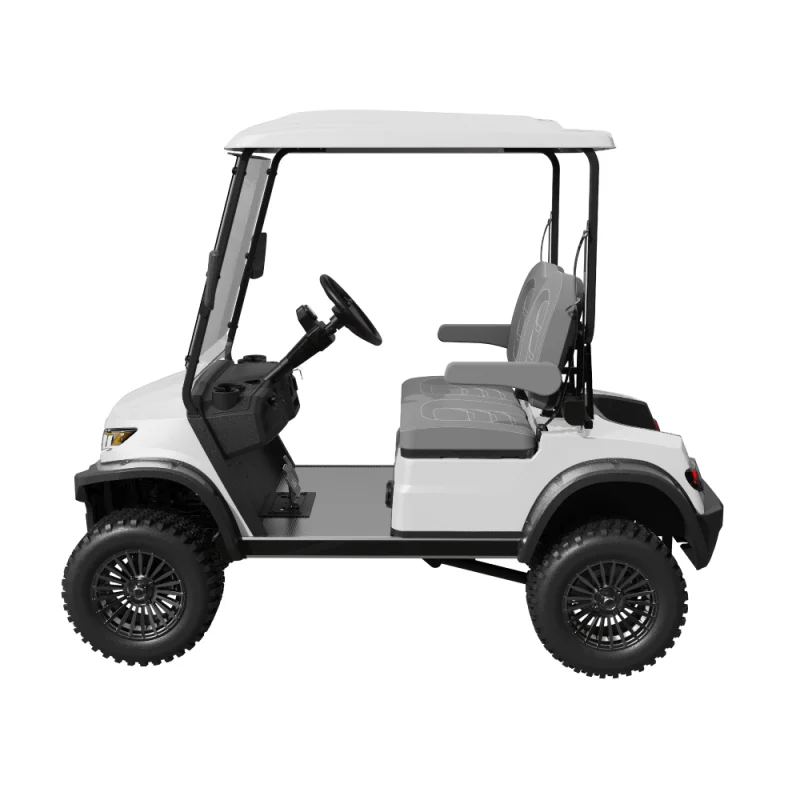 Ecar Magnum 2G 2 Seat Lifted Golf Cart Side