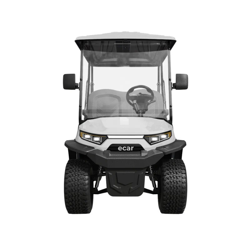 Ecar Magnum 4Gul 4 Seat Lifted Utility Golf Cart Front