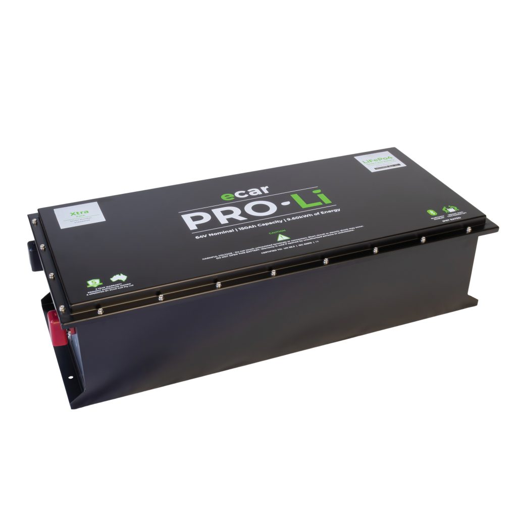 ECAR XTRA 60V 150Ah PRO-Li Lithium Battery System